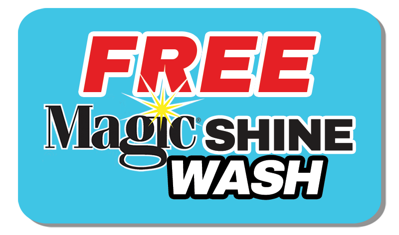 FREE Magic Shine Wash Grand Opening Weekend