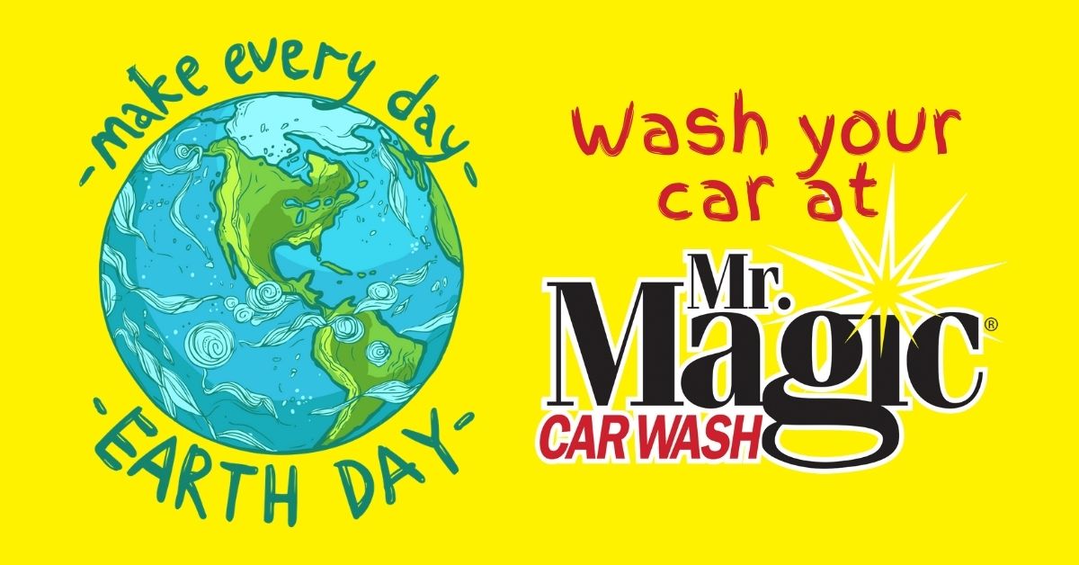 Conserve water by washing your car at Mr. Magic Car Wash