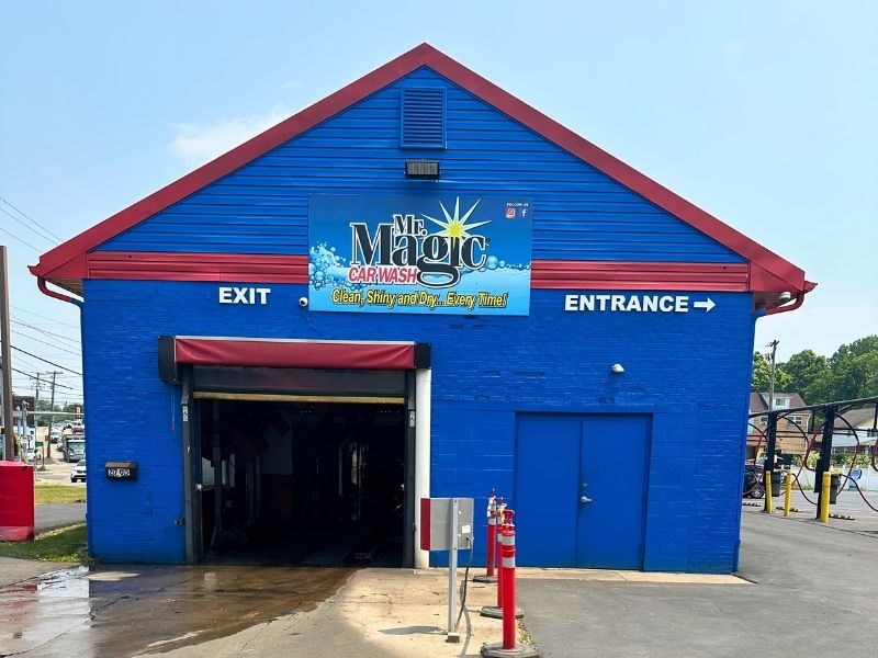 Mr Magic Bethel Park Car Wash Tunnel Exit