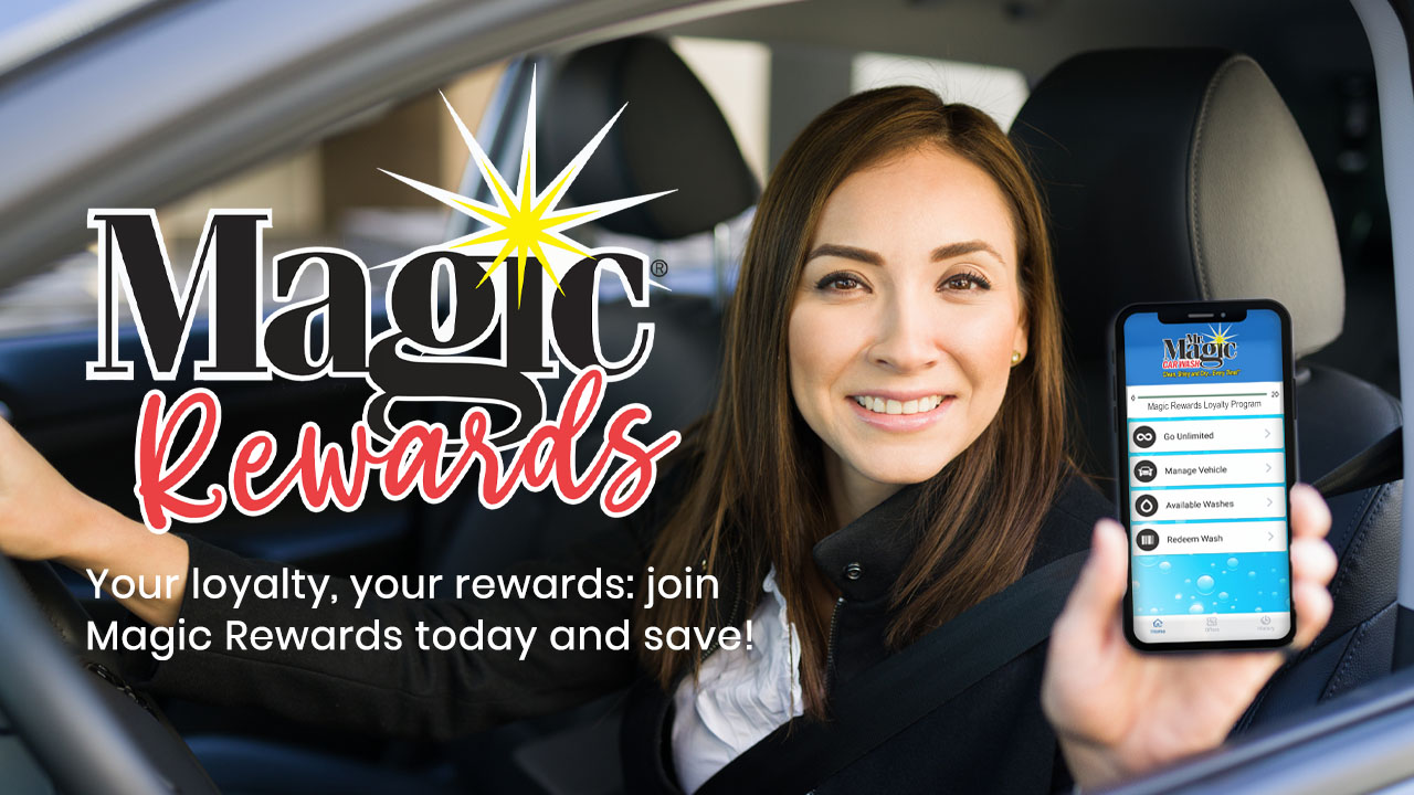Magic Rewards - Pittsburgh Car Wash Loyalty Program - EARN FREE WASHES