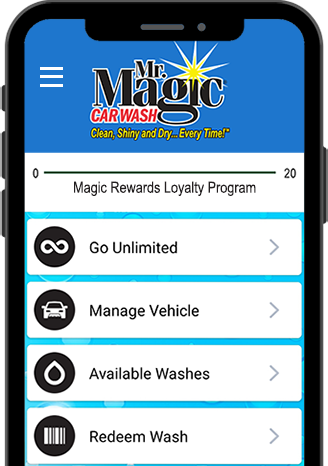Mr. Magic Car Wash FREE Loyalty App