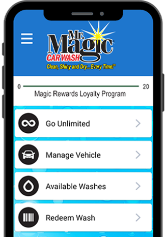 Mr Magic Car Wash Loyalty App
